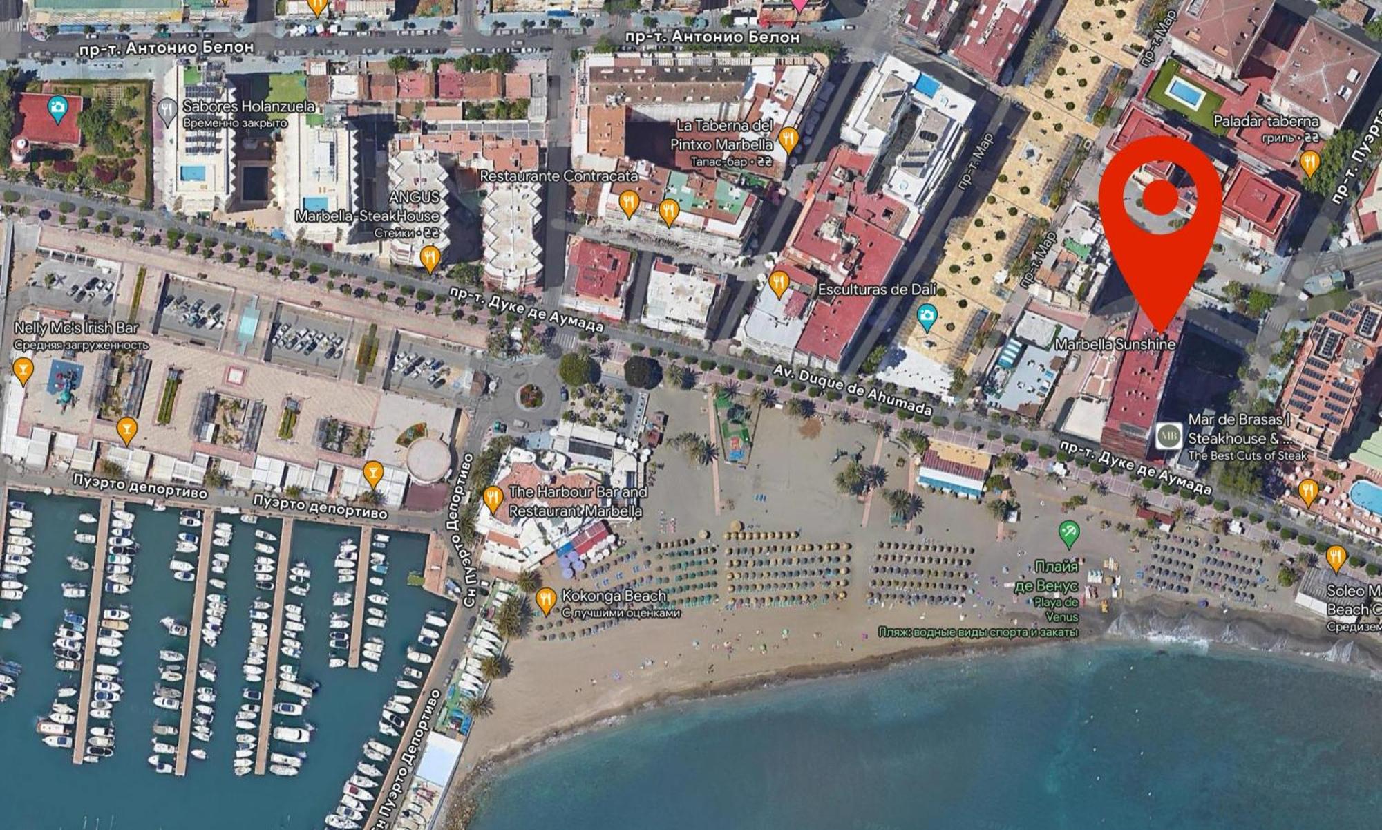 Beachfront 1Br Apartment In Center Of Marbella! エクステリア 写真